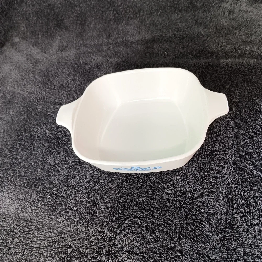 Vtg Corning Ware Blue Cornflower Petite Pan P-41-B 1 3/4 Cup ‎ 1966-1979 No Lid